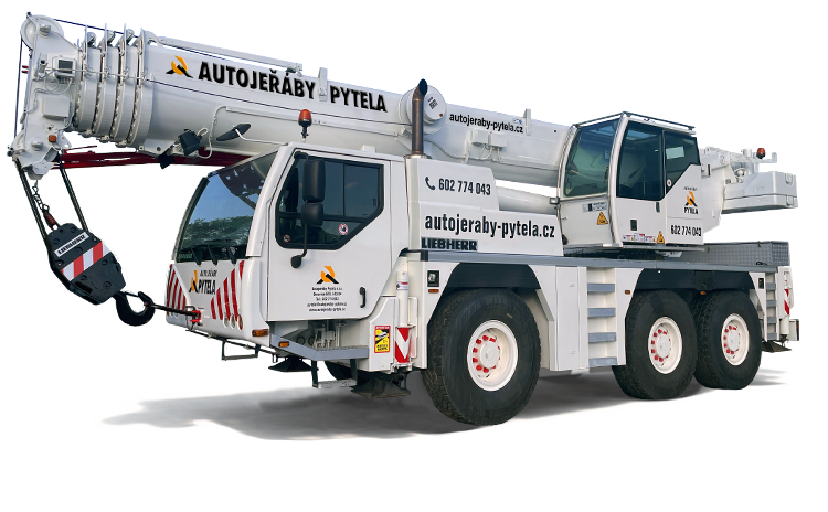 Autojeřáby Pytela - LIEBHERR 1055
