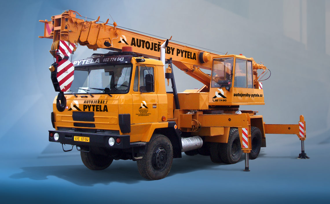 Autojeřáby Pytela - Tatra AD20 T 01