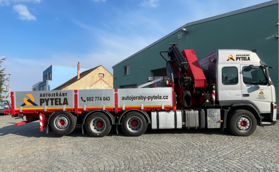 Autojeřáby Pytela - Volvo FM 500 HP 8x4 + HMF 4720-K6 02